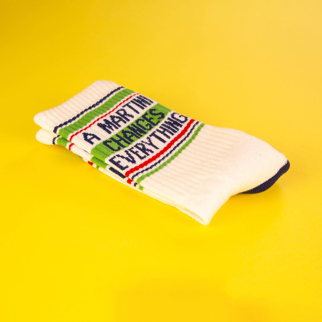 A Martini Changes Everything Socks