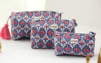 Nautical Nantucket Travel Pouch
