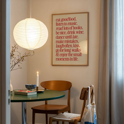 Enjoy The Small Moments Print
