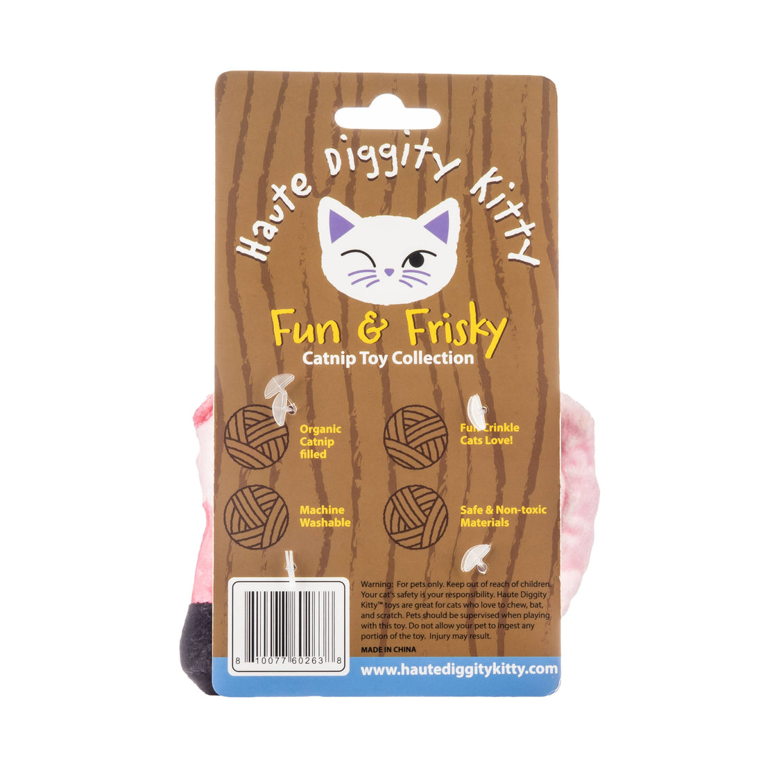 Kitty Cowgirl Western Catnip Cat Toy