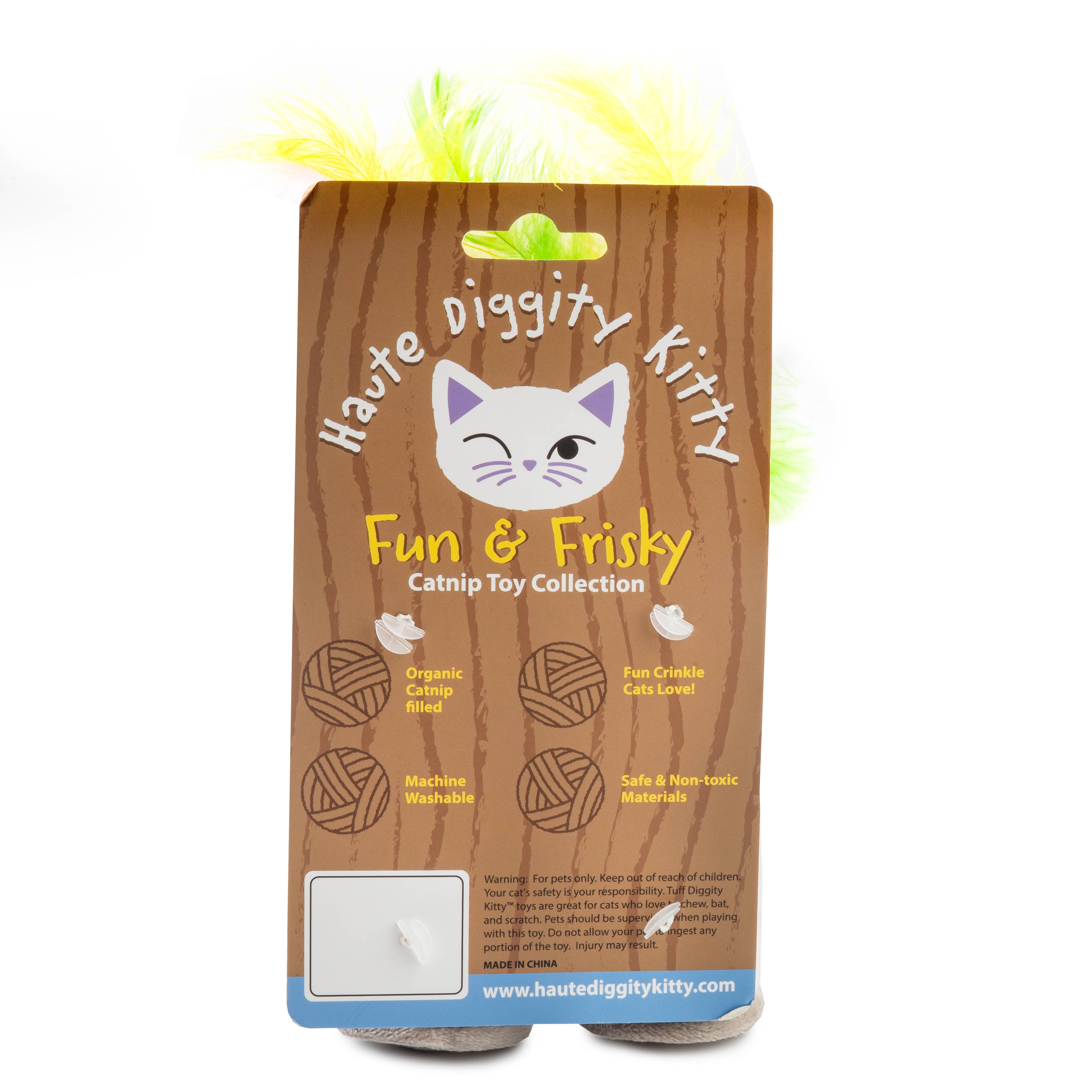 White Paw Catnip Toys