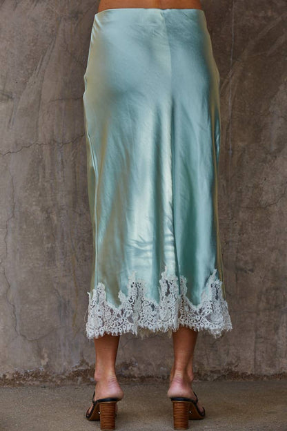 Minty Midi Skirt