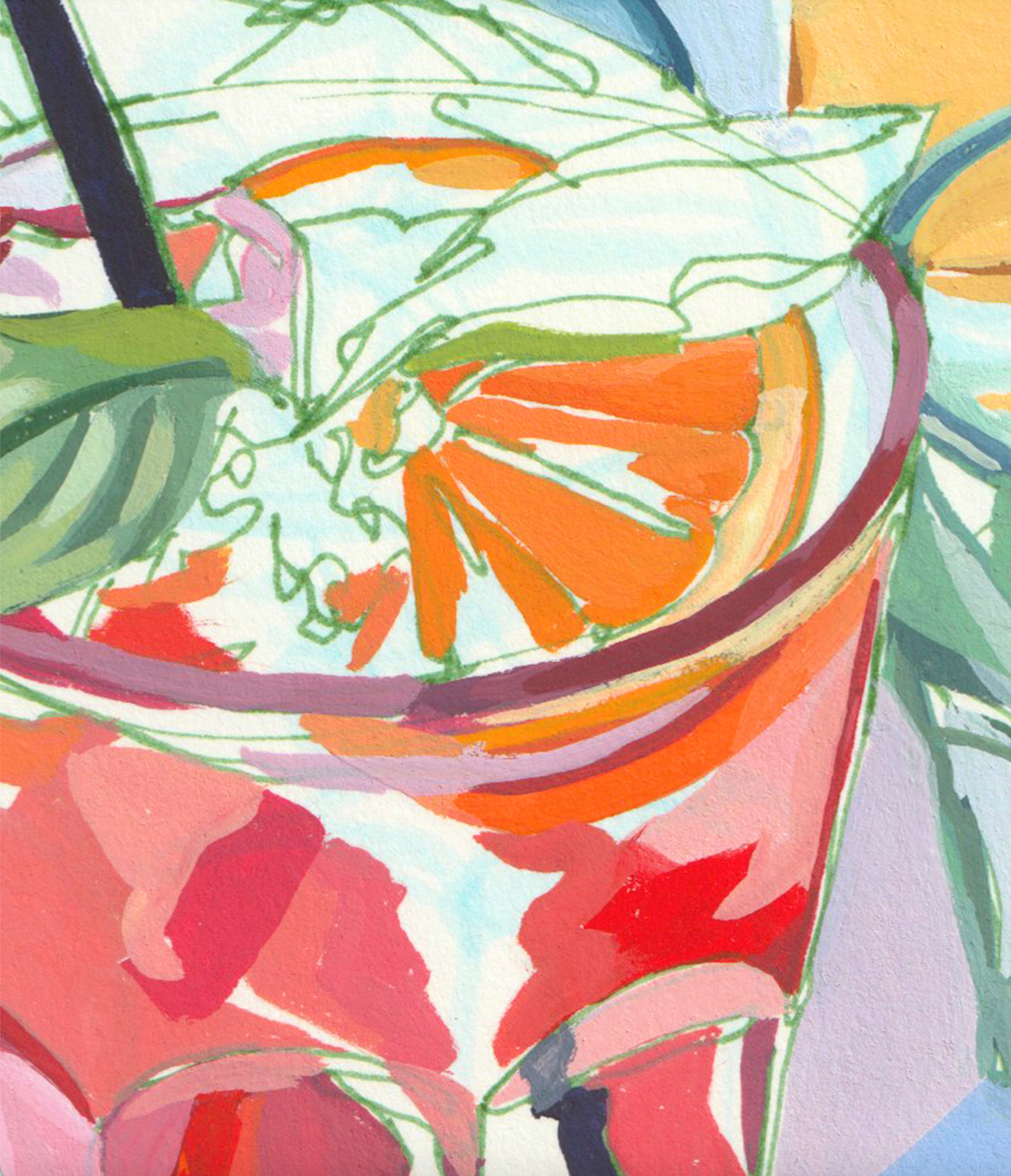 "Aperol Spritz" Cocktails in Italy Print