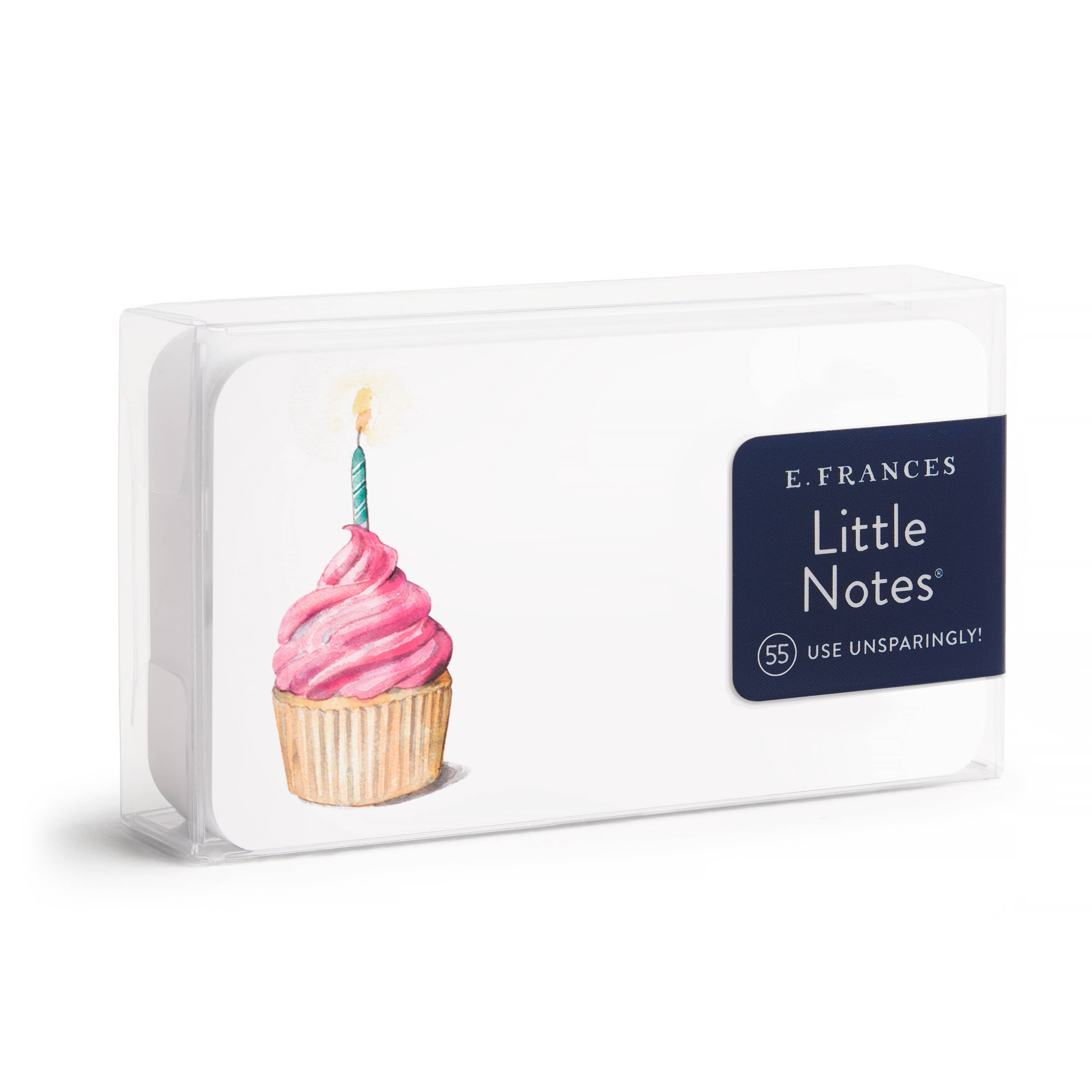 Pink Cupcake Little Notes