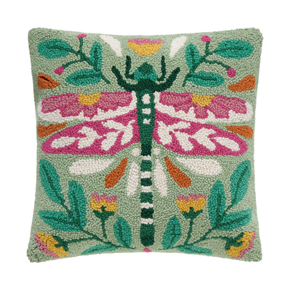 Folk Dragonfly Hook Pillow