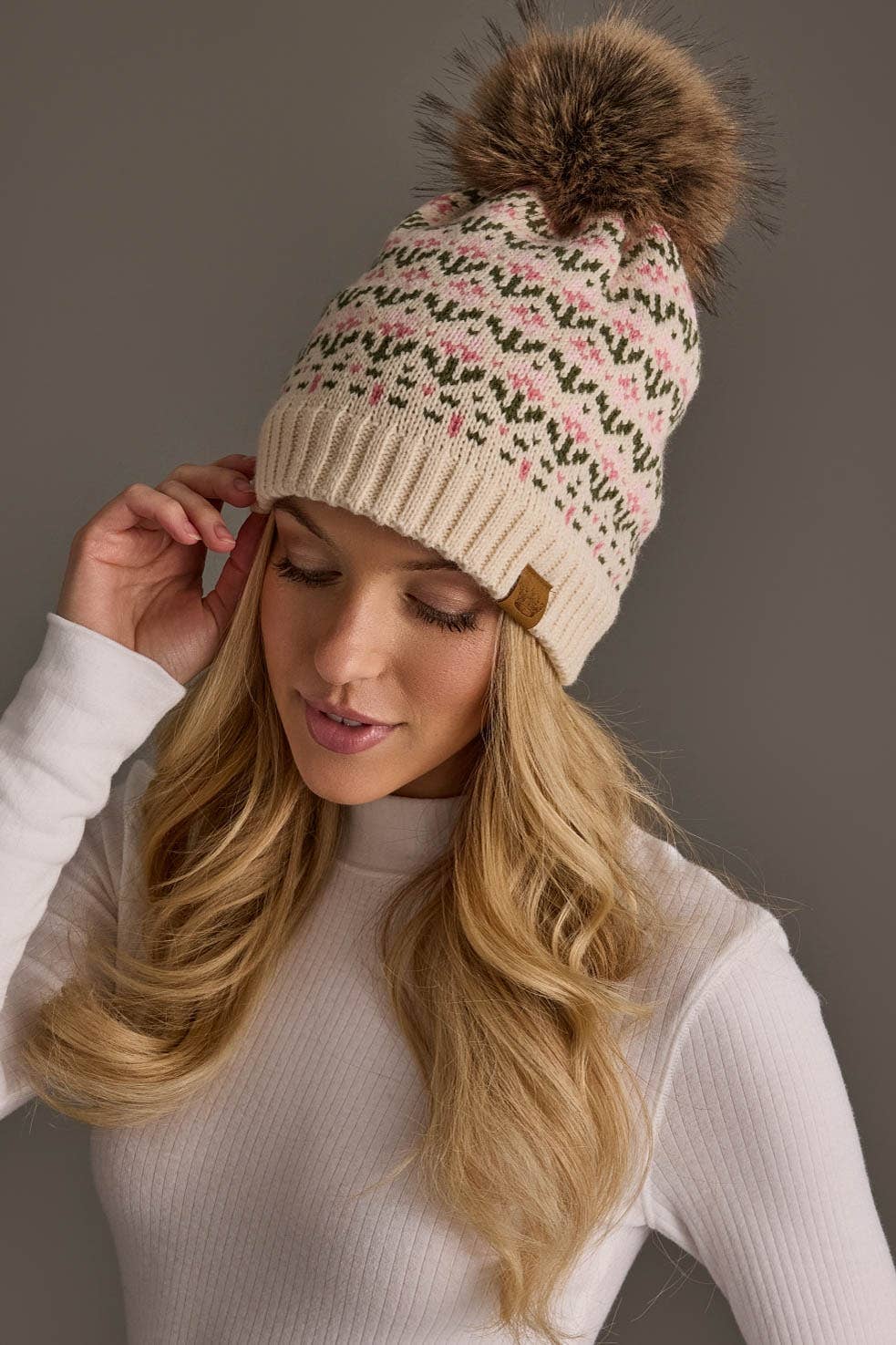 Sugarplum Pom Hat