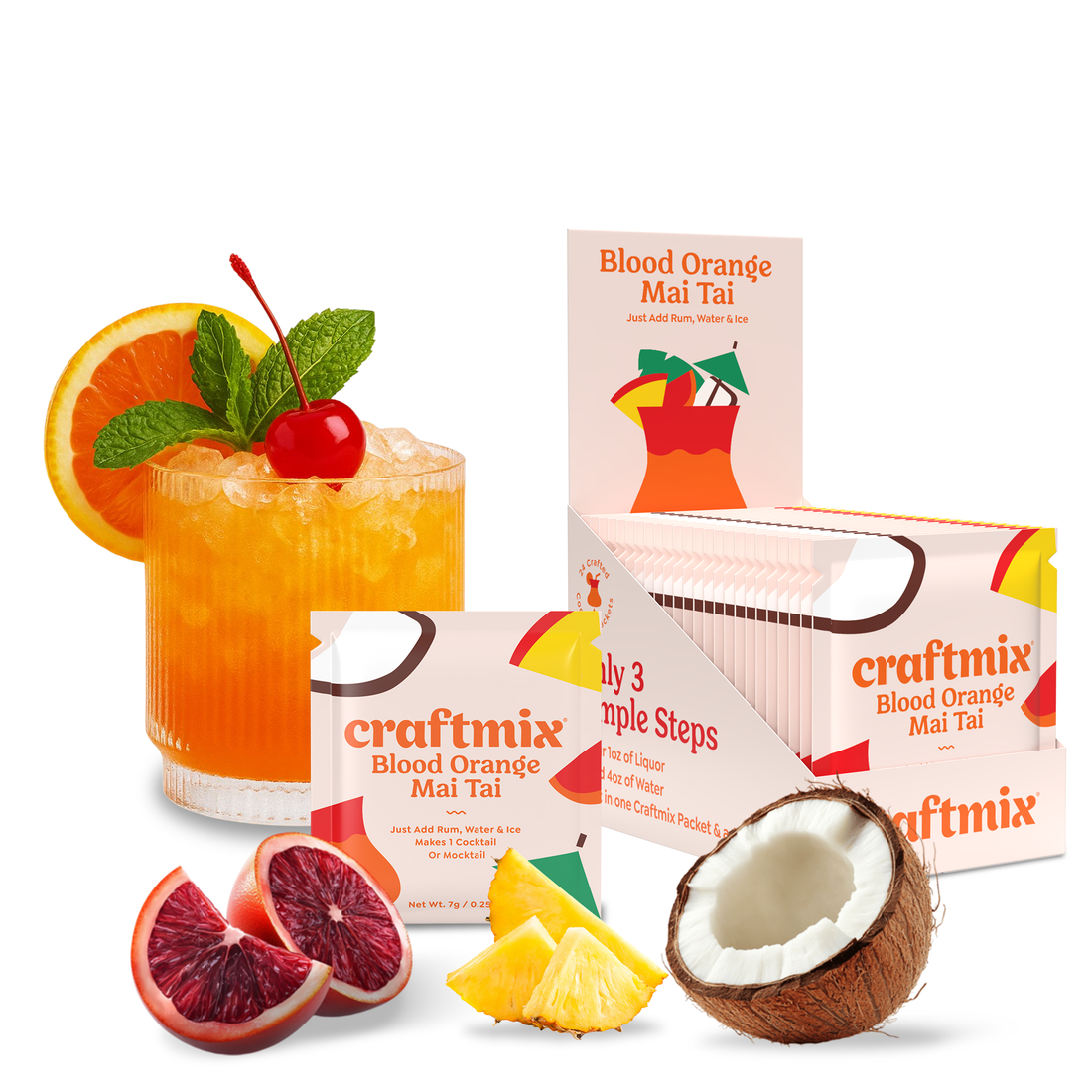 Blood Orange Mai Tai Cocktail Mix