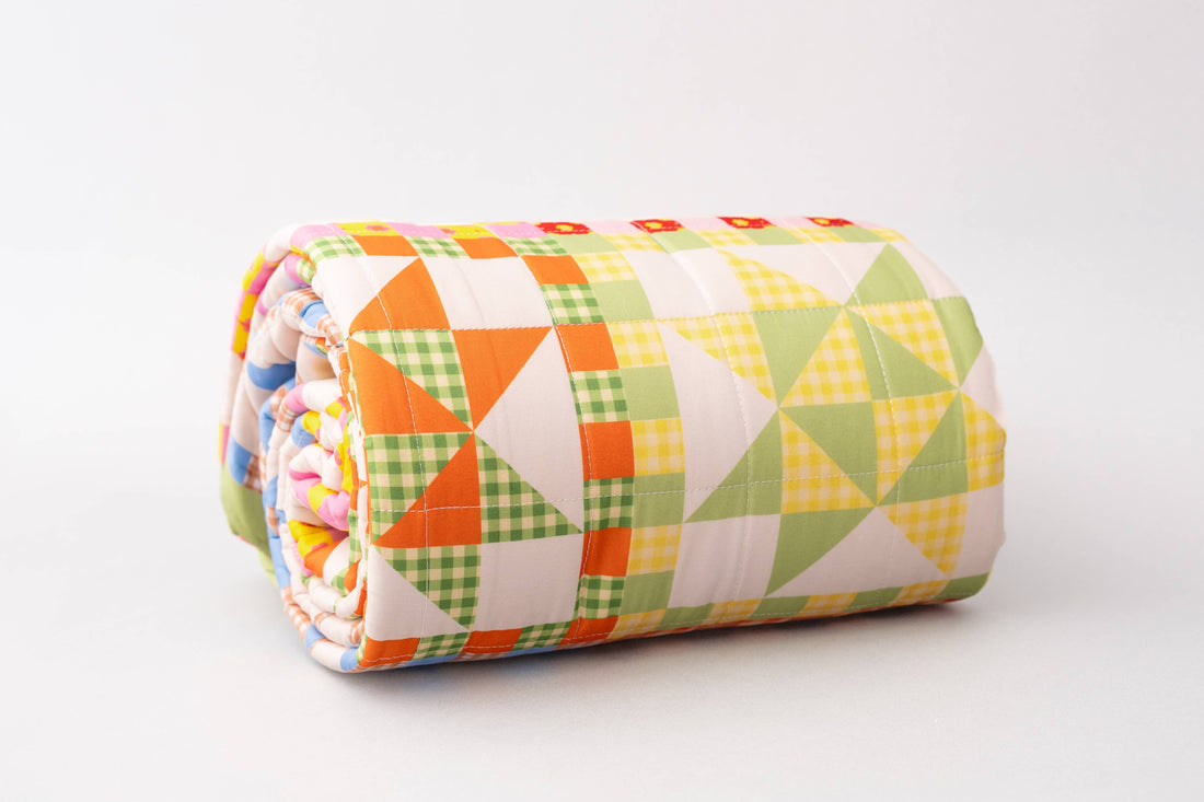 Bright Days Quilted Blanket