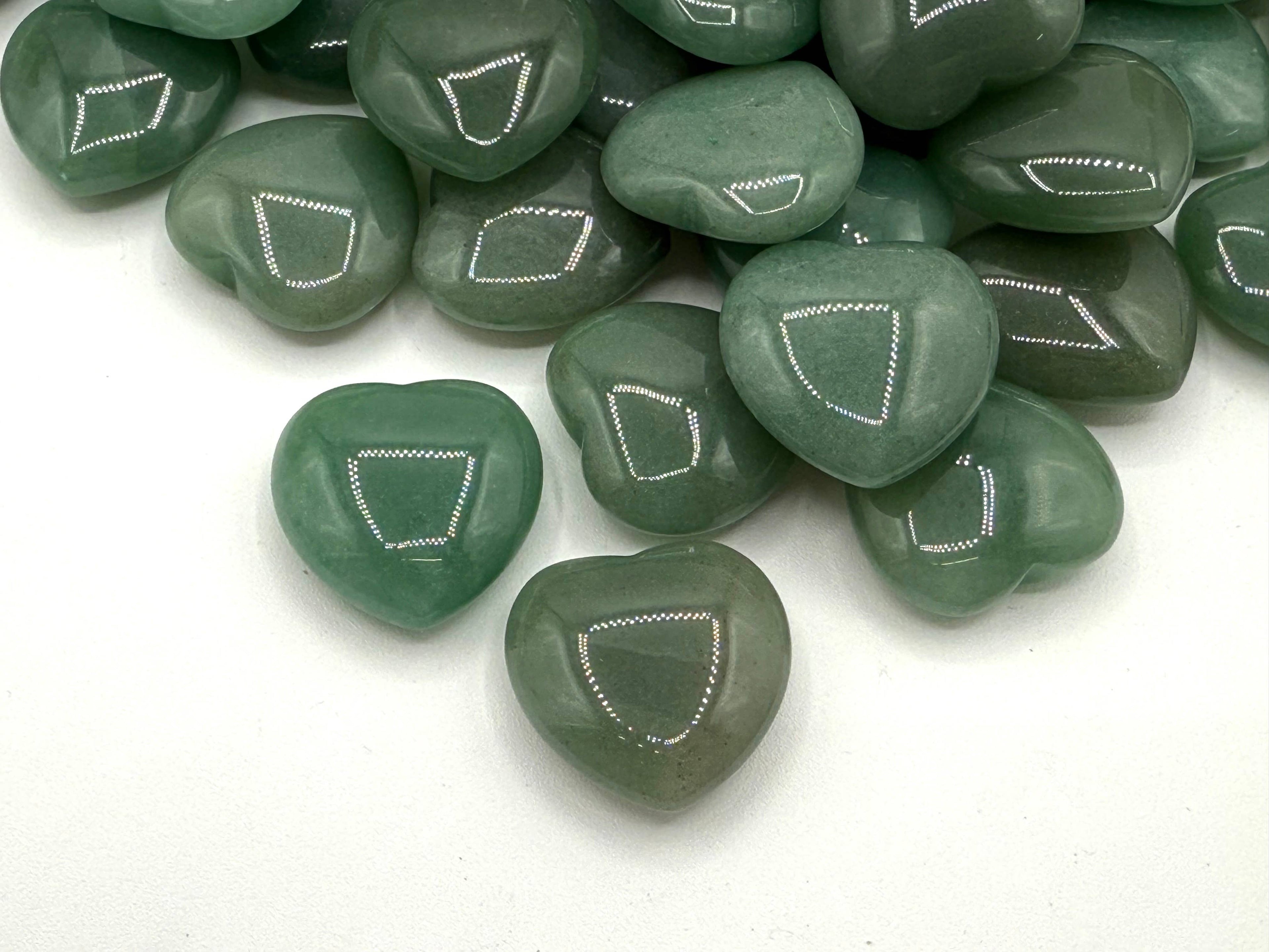 Green Aventurine Mini Heart