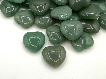 Green Aventurine Mini Heart