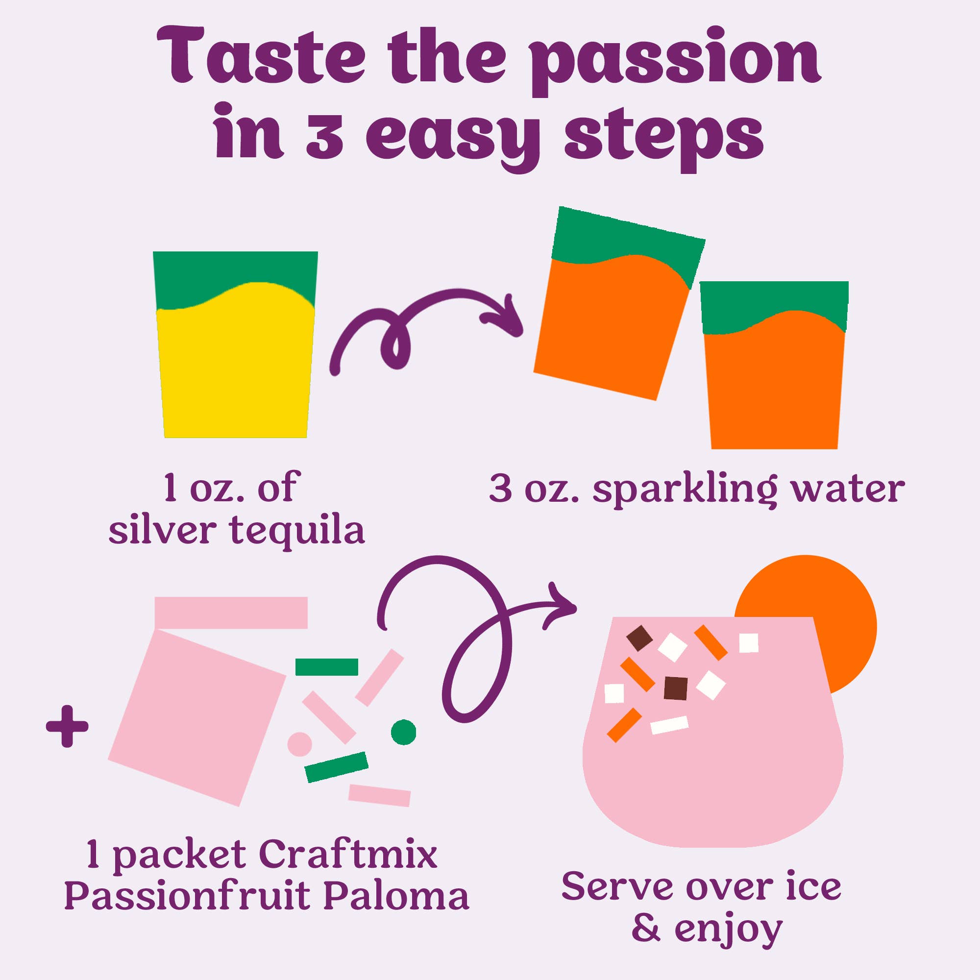 Passionfruit Paloma Cocktail Mix