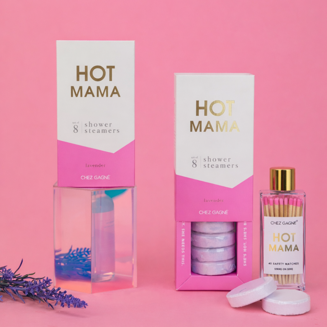 Hot Mama - Glass Bottle Safety Matches - Mother&