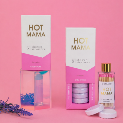 Hot Mama - Glass Bottle Safety Matches - Mother&