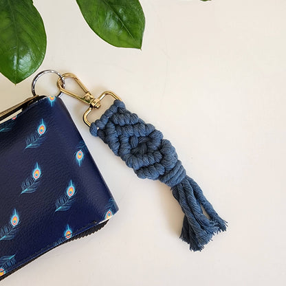Macrame Cotton Keychain
