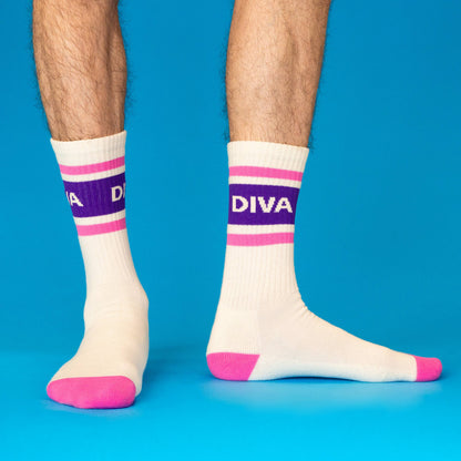 Diva Crew Socks
