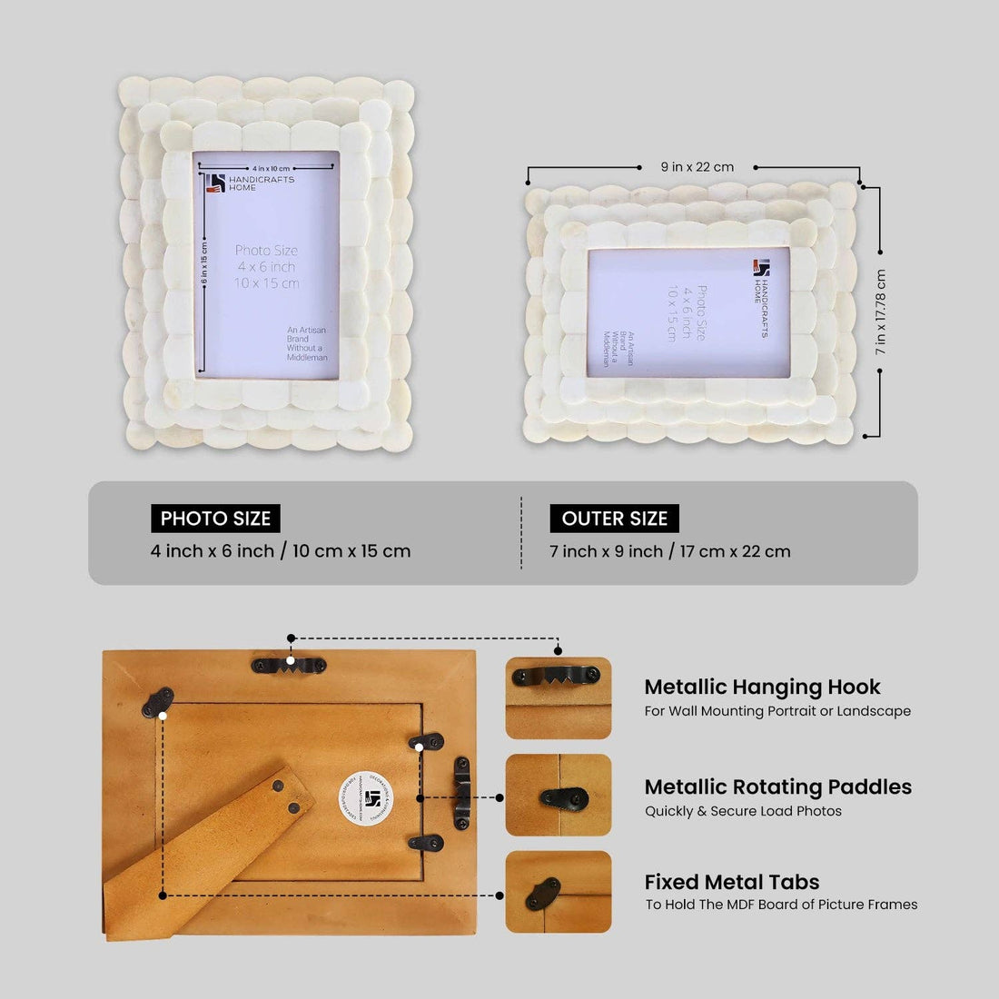 Scallop Edge Picture Frame