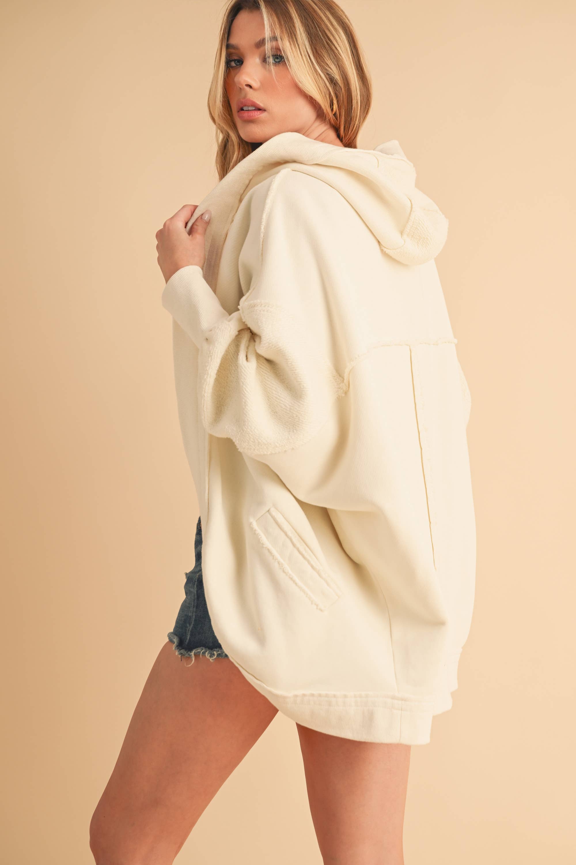 Grace Hooded Cardi