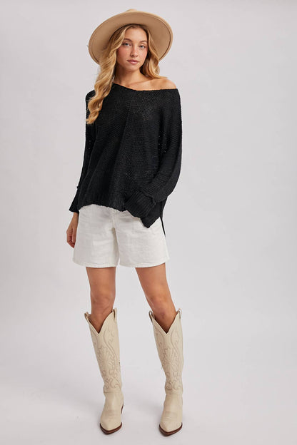Easy Days V-Neck Sweater