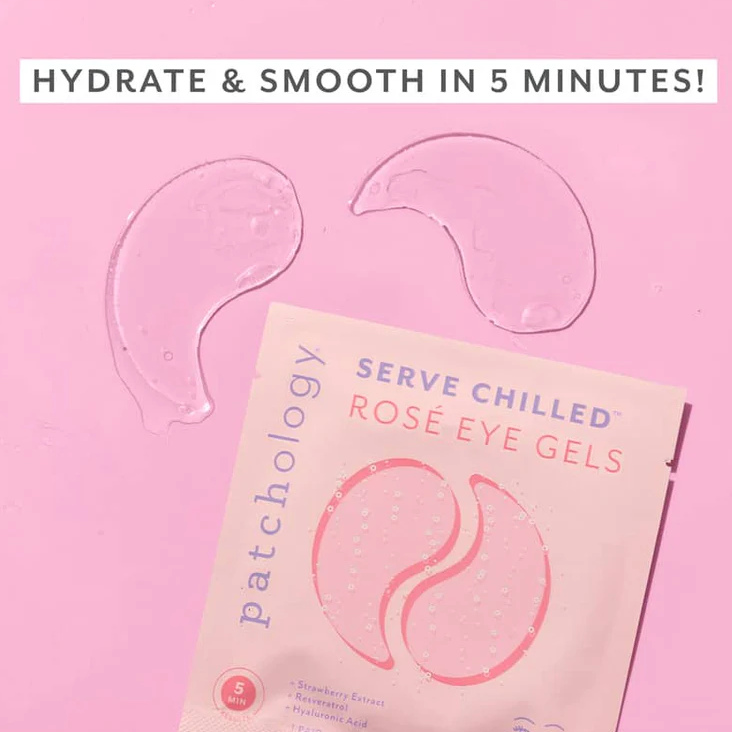 Rosé Hydrating Under Eye Masks