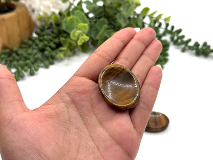 Yellow Tiger Eye Worry Stone