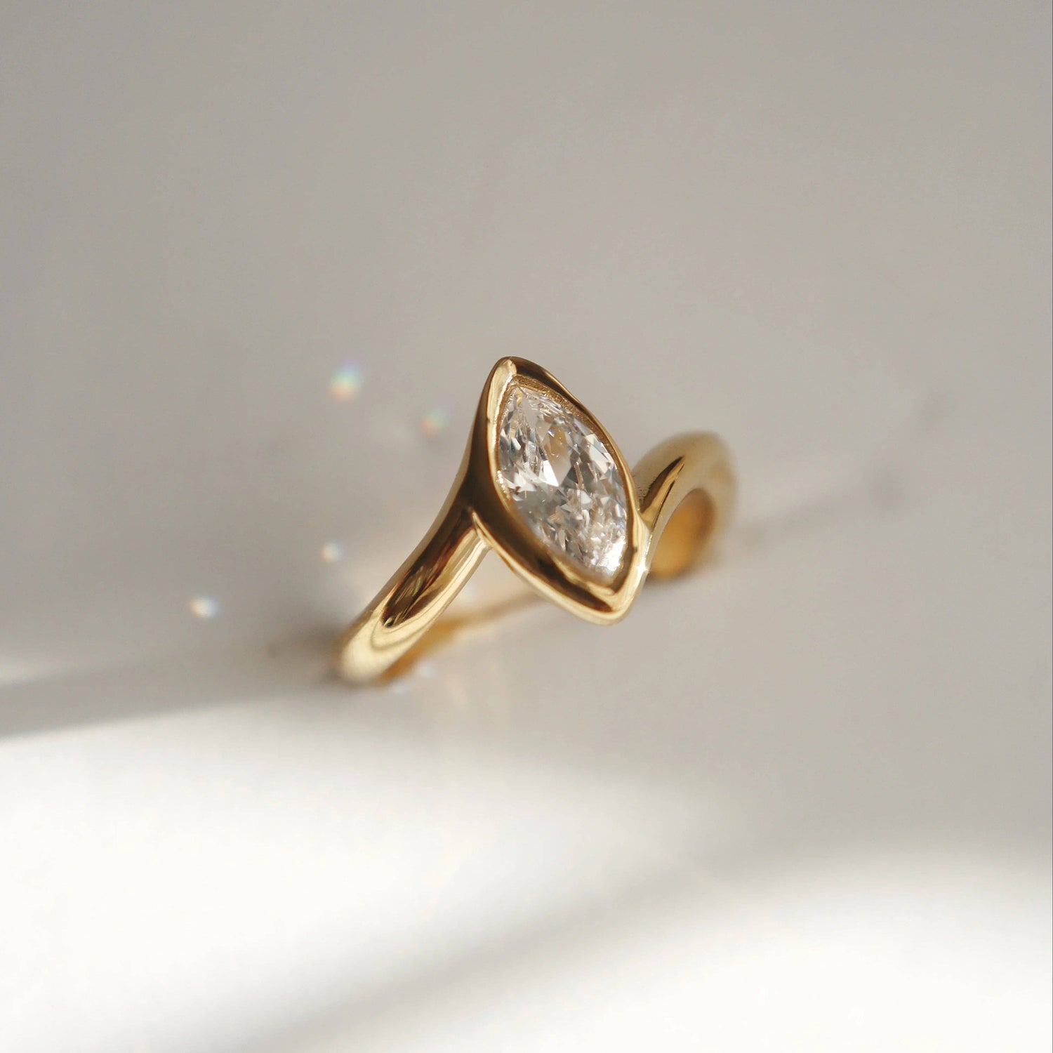 Marielle Marquise Ring | Zirconia Ring