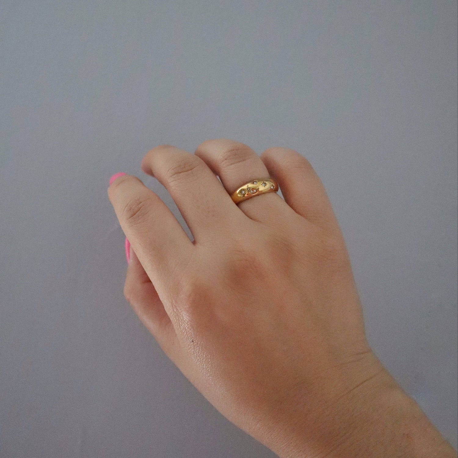 Stars and Moon Ring | Everyday Ring