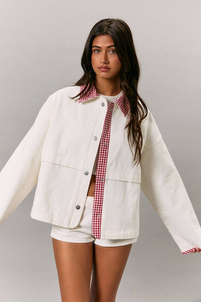 Gingham Picnic Jacket