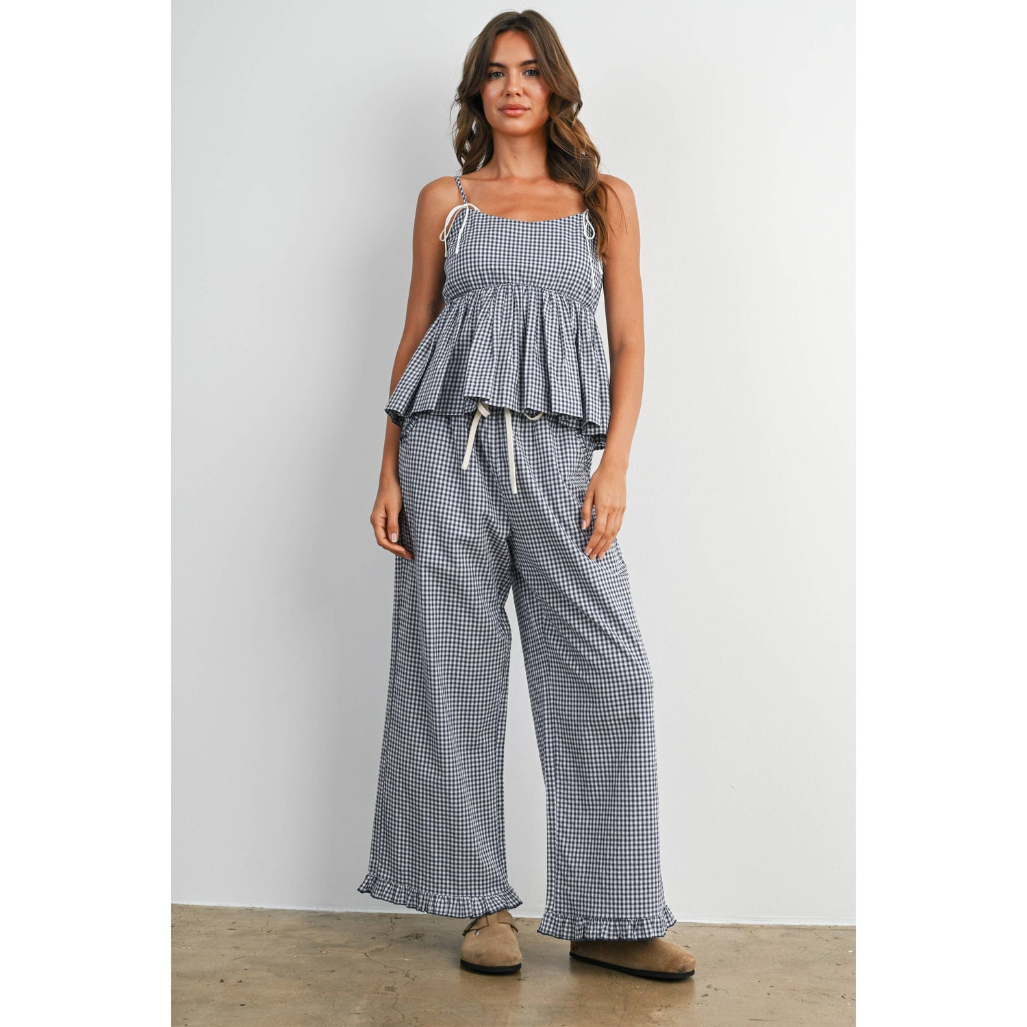 Ruffle Picnic Pants
