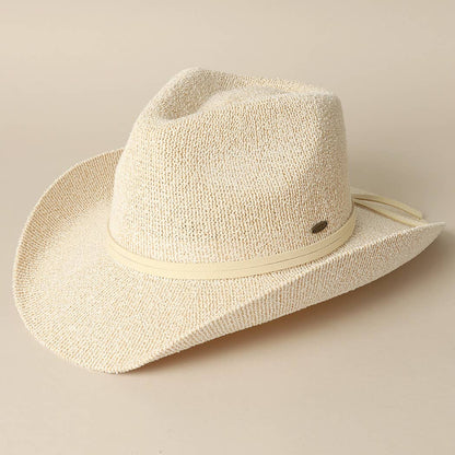 Terry Cloth Panama Hat