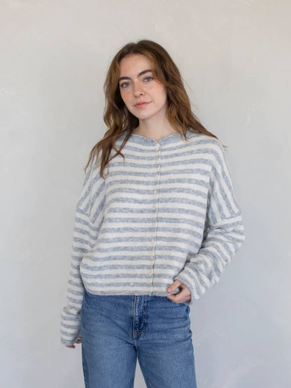 Piper Striped Cardigan