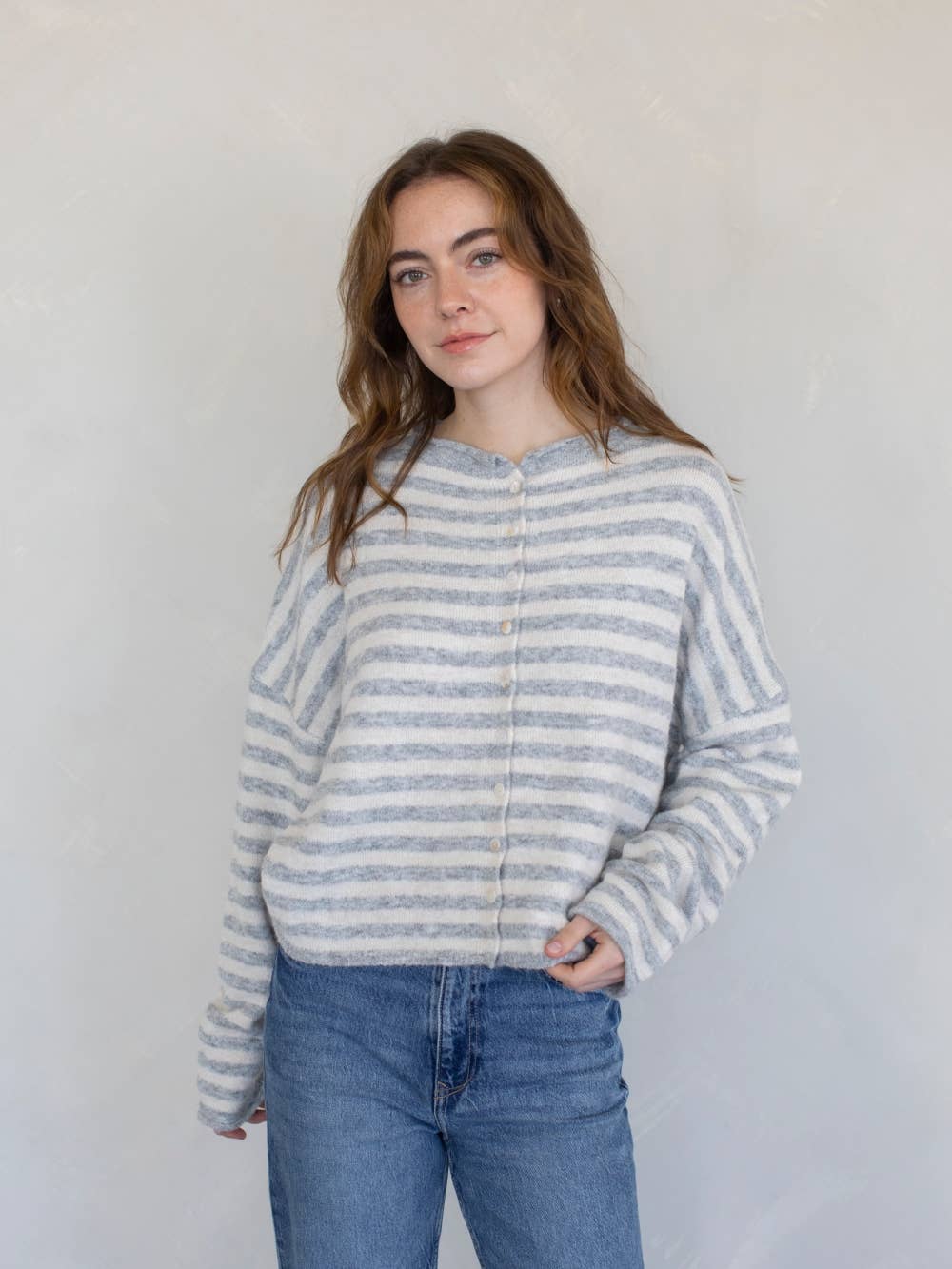 Piper Striped Cardigan