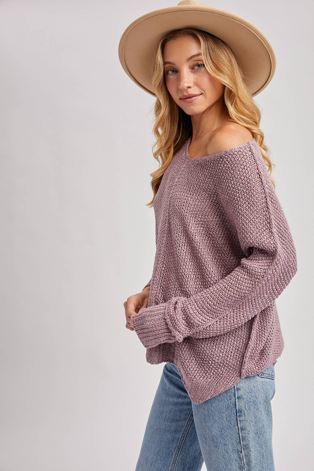 Easy Days V-Neck Sweater