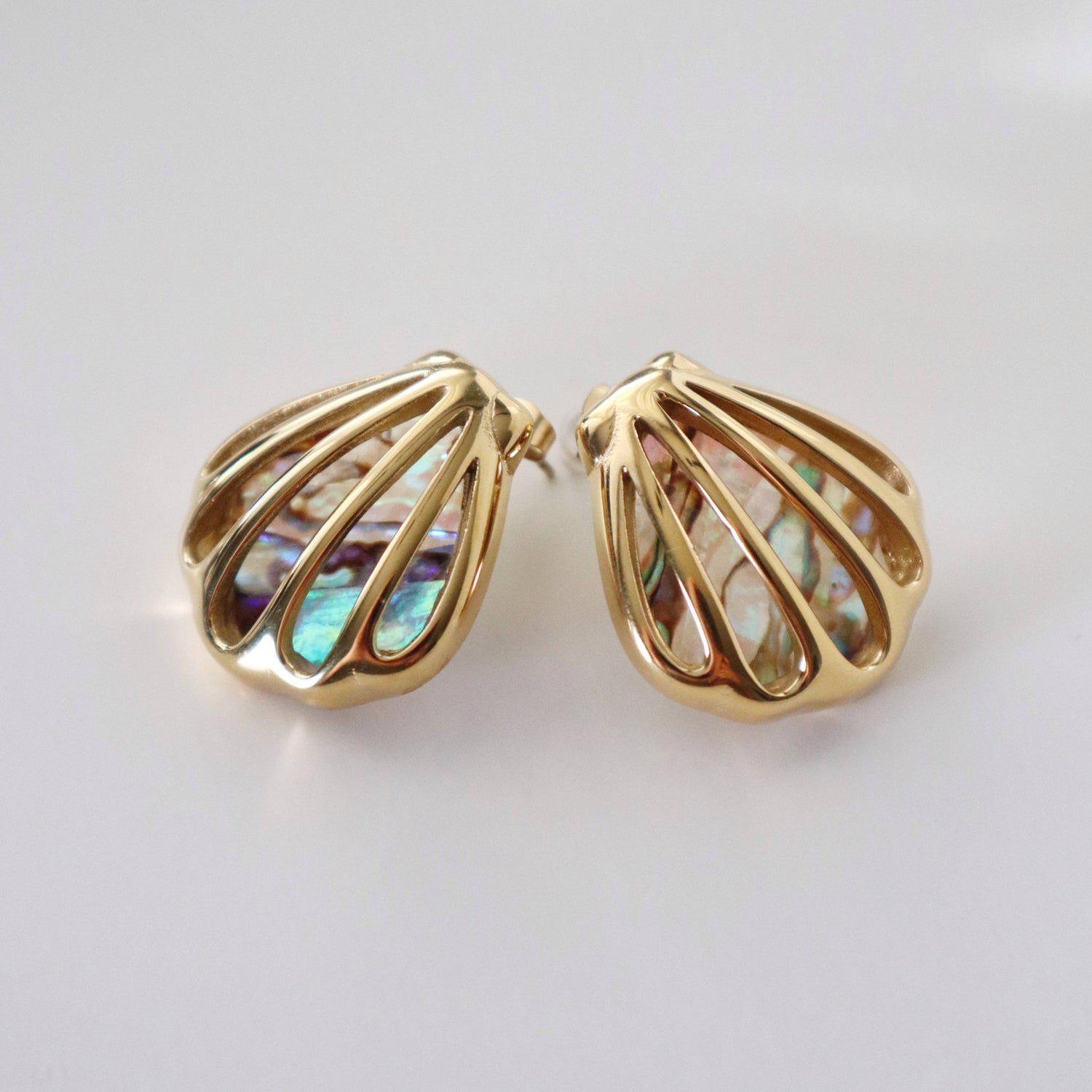 Aurora Seashell Earrings