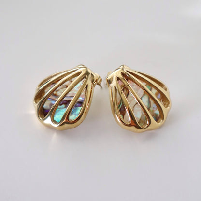 Aurora Seashell Earrings