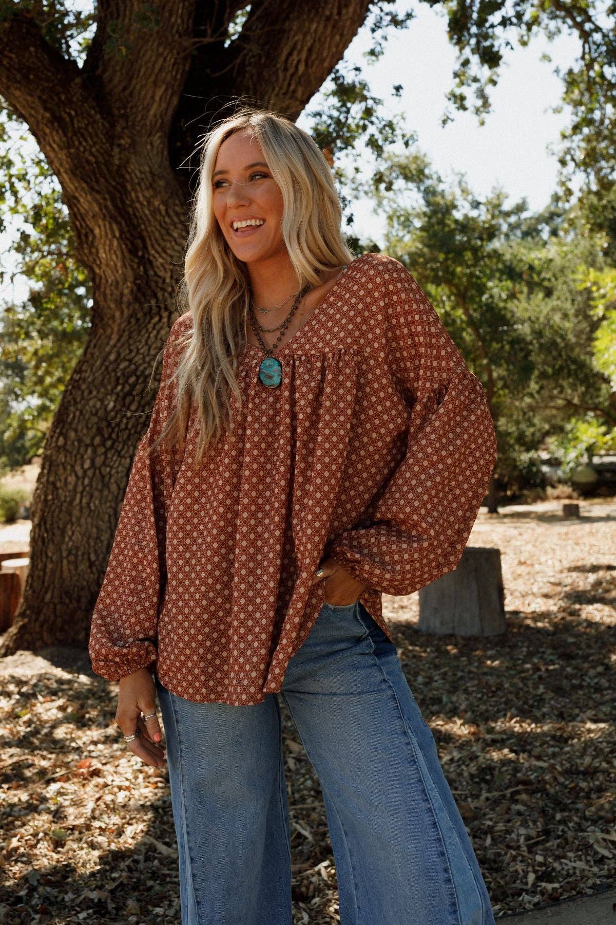 Kendrix Printed Top