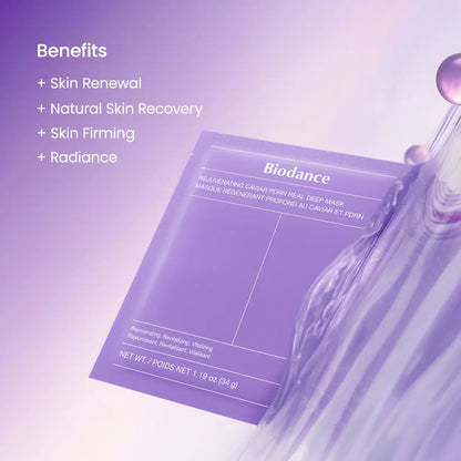 Rejuvenating Caviar PDRN Real Deep Sheet Mask