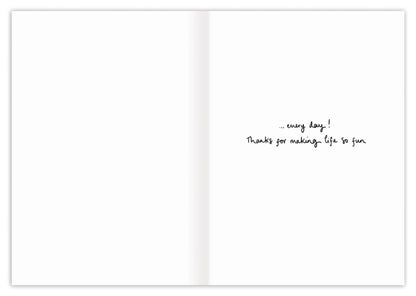 Picnic Scene Friendship Card