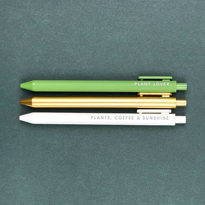 Plant Jotter Gel Pen