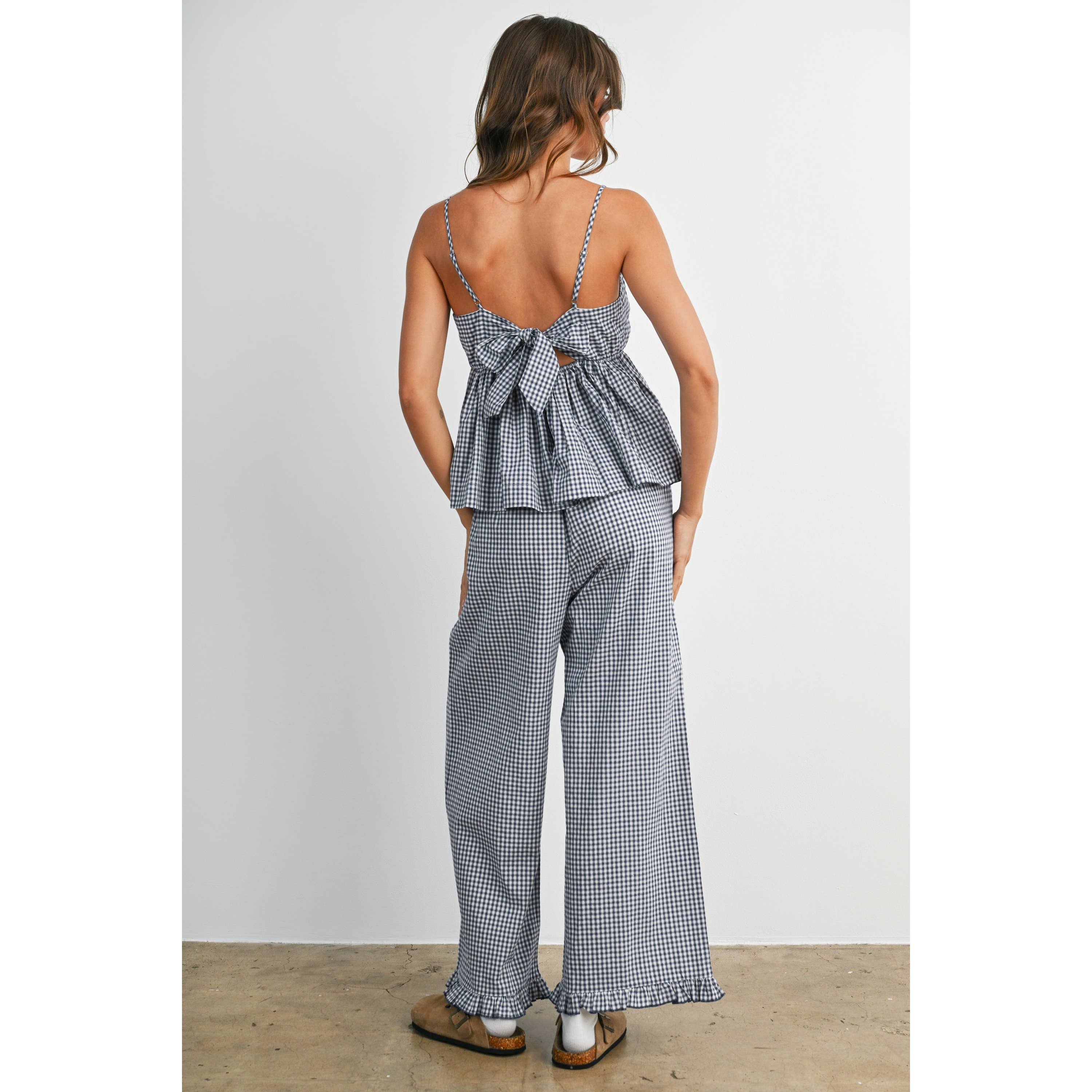 Ruffle Picnic Pants