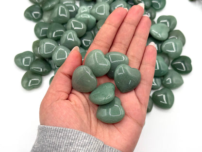 Green Aventurine Mini Heart