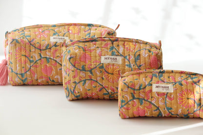 Henna Vines Travel Pouch