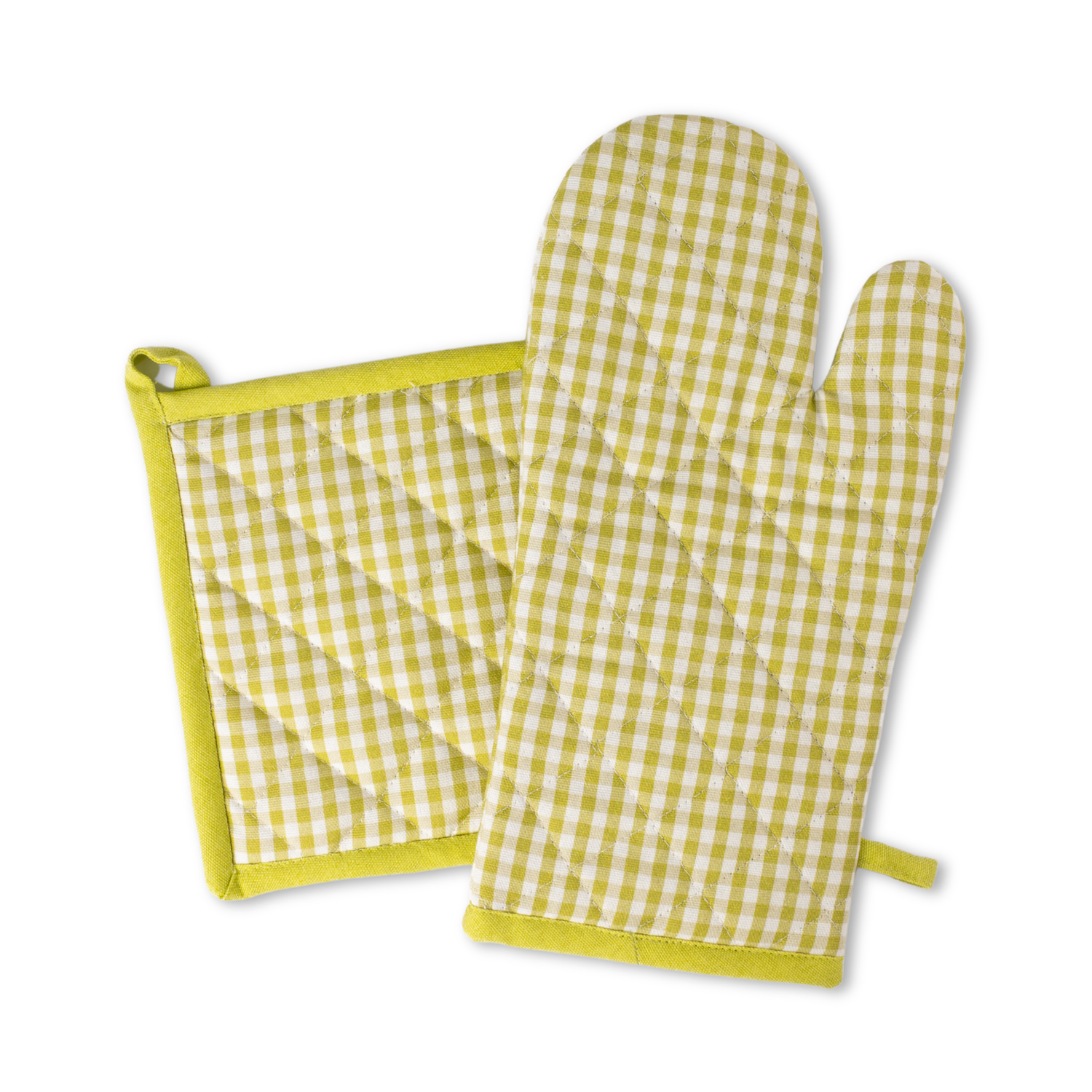 Garden Sun Oven Mitt + Pot Holder Set