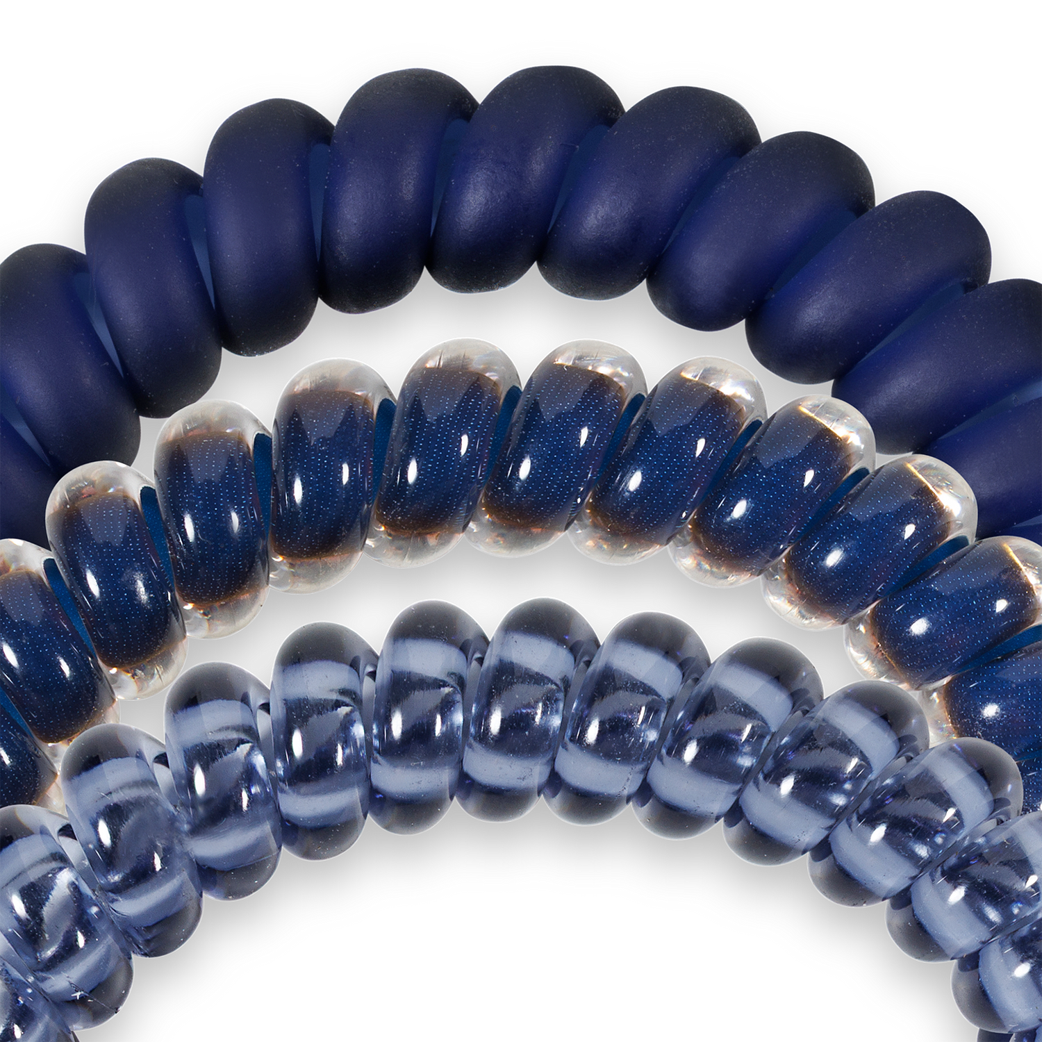 Nightfall Navy Hair Ties
