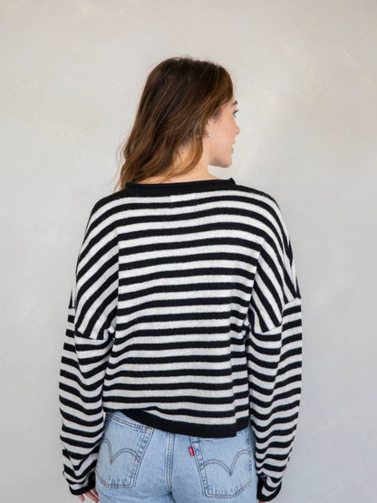Piper Striped Cardigan