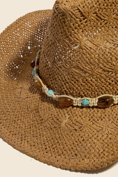 Coastal Cowgirl Straw Hat