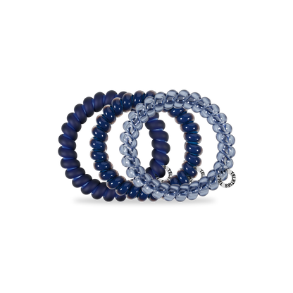 Nightfall Navy Large Hair Ties