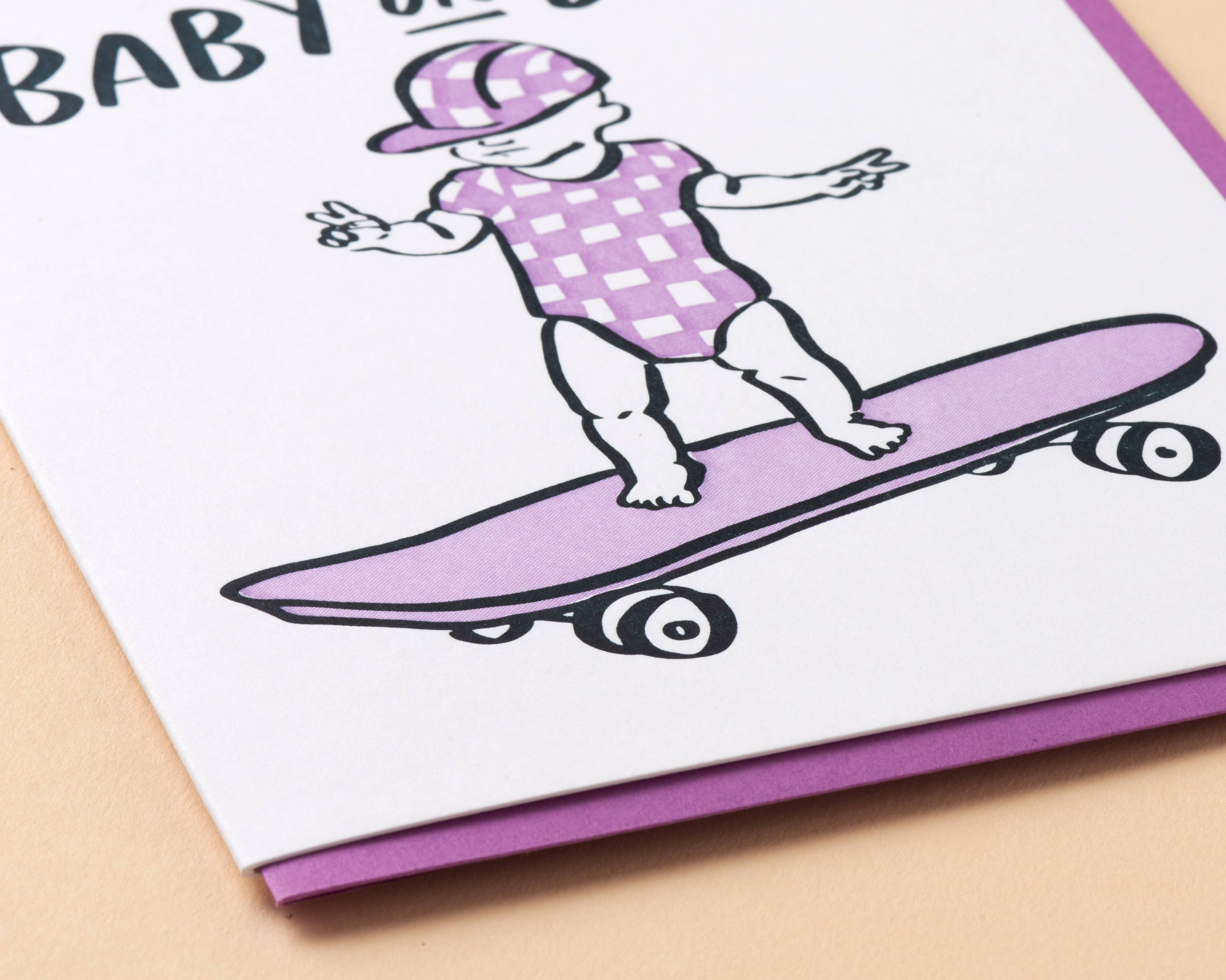 Baby on Board Card