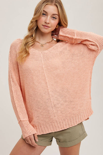 Easy Days V-Neck Sweater
