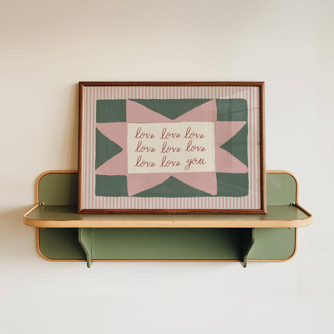 Love Love Love Love You Print