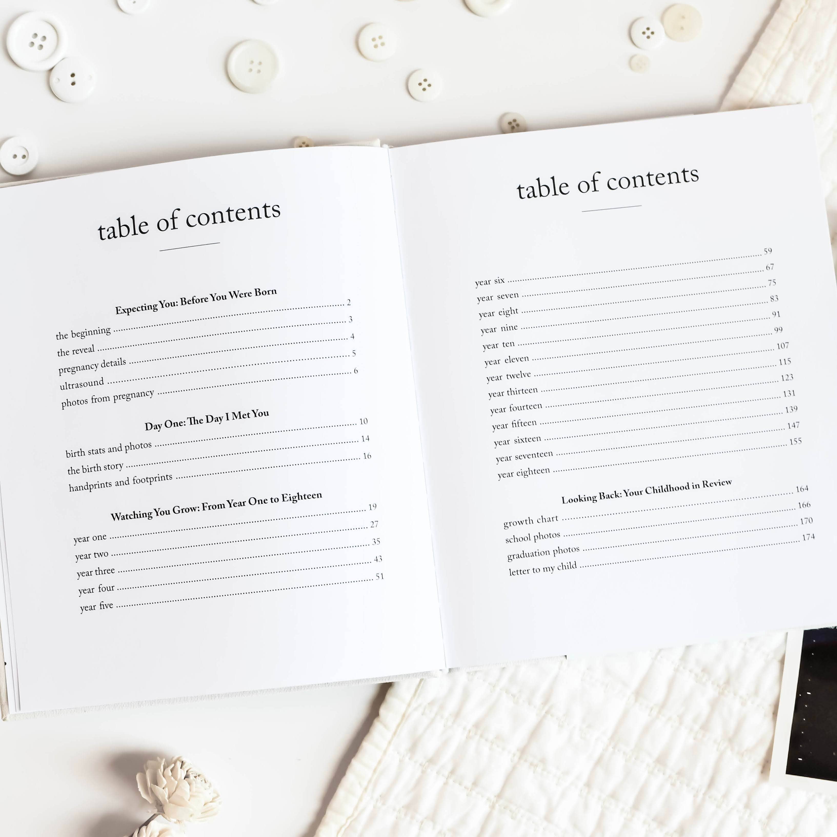 Baby Memory Book
